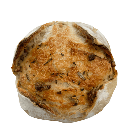 Rosemary, Garlic, Parmesan Sourdough Loaf