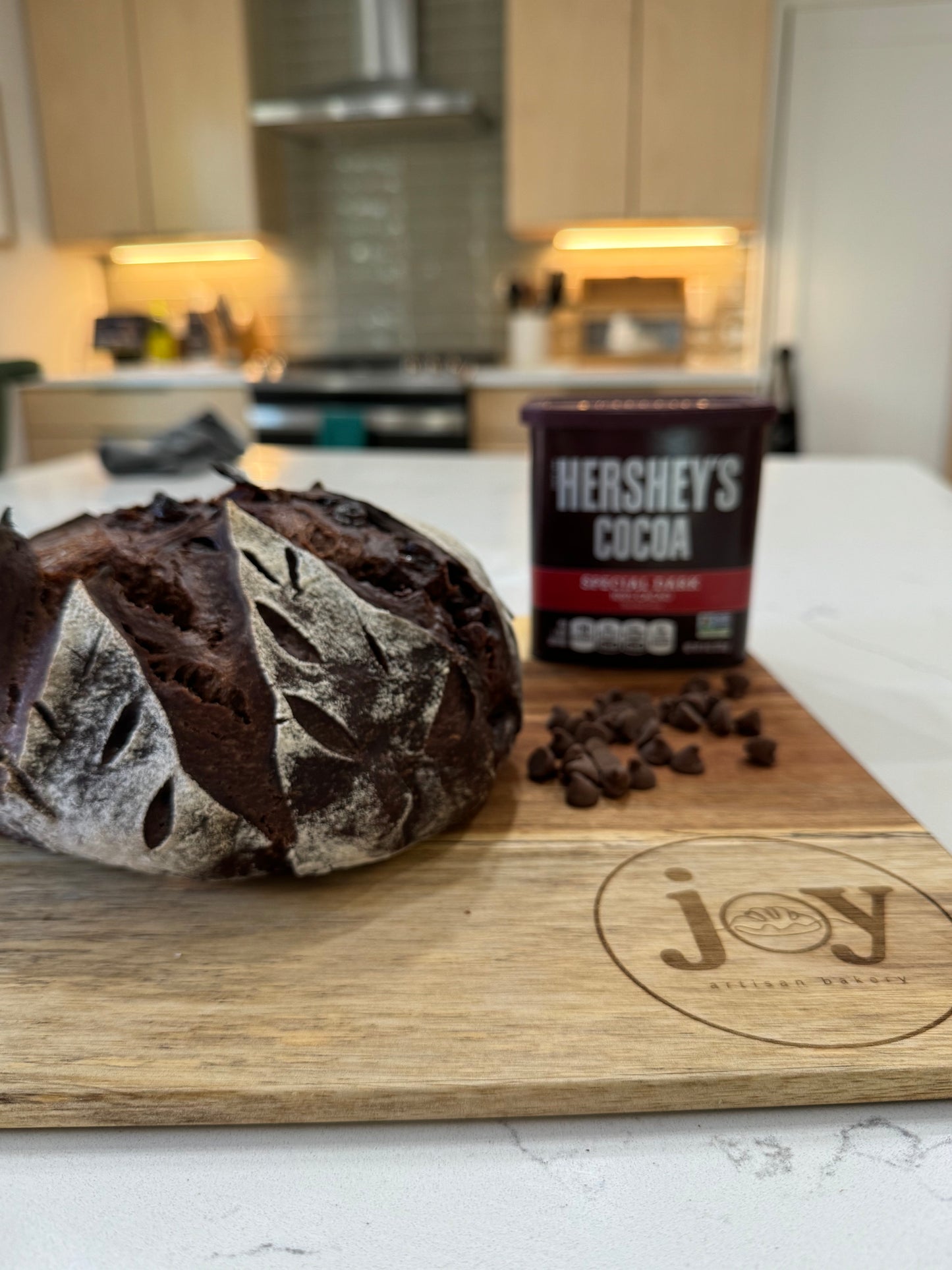 Double Chocolate Sourdough Loaf